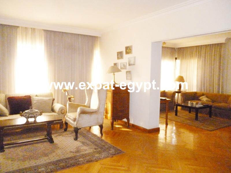 Spacious Apartment for Rent in Mohandseen, Giza .