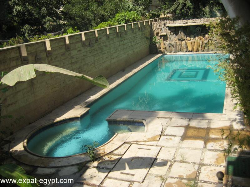 Egypt, Cairo, Maadi Sarayat  -   Fantastic  Duplex with Private Garden and Pool  for Rent.