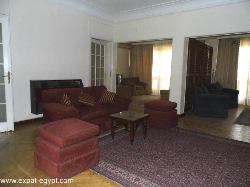 Apartment For Rent   4 Bedrooms  in Zamalek