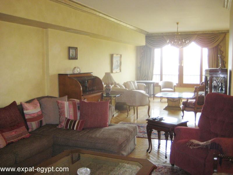   Apartment For Rent 3 bedrooms Spacious and Elegant in Zamalek  