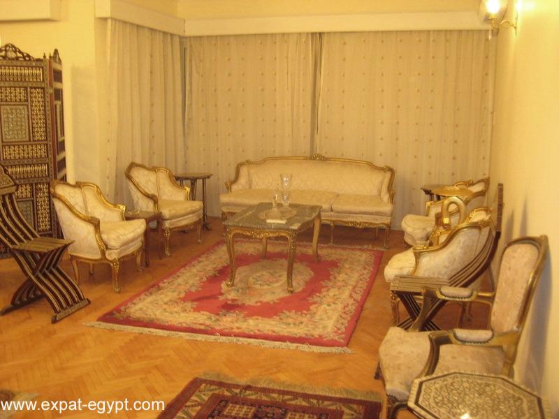 Apartment for Rent in  Zamalek  Sunny  Spacious