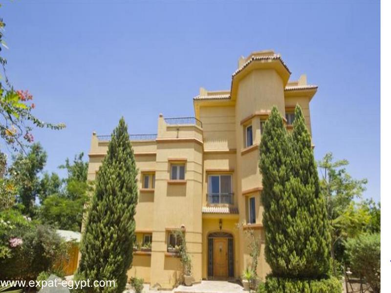 Villa for Rent Wady El Nakhil Compound in 6th October