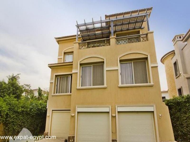 Furnished Villa for Rent in Lake View in New Cairo 