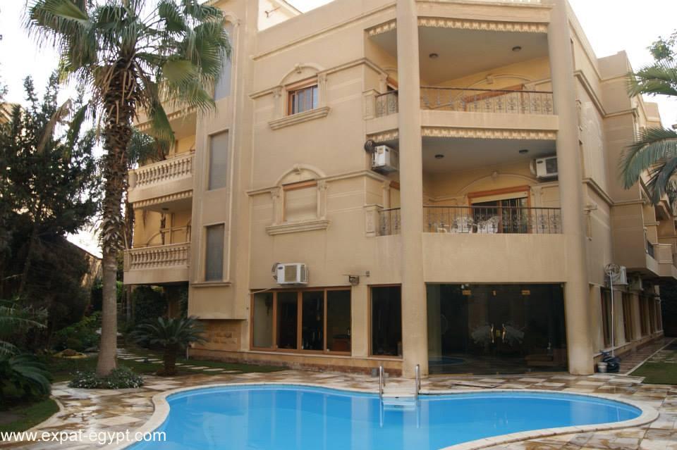Villa for Sale in West Golf  Katameya,  5th Settlement,  New Cairo,  Egypt.