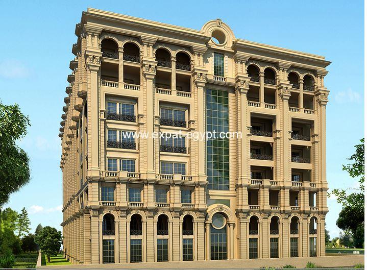 Apartment for sale in a luxury tower in situated in the most classy region in Cairo.