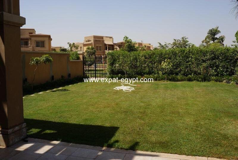 Semi-Furnished villa for Rent in Meadows Park Compound, Cairo Alex Road