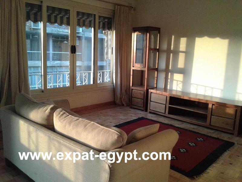 furnished apartment for Rent in El Zamalek.