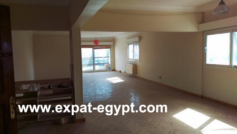 Semi-furnished apartment for Rent in El Zamalek