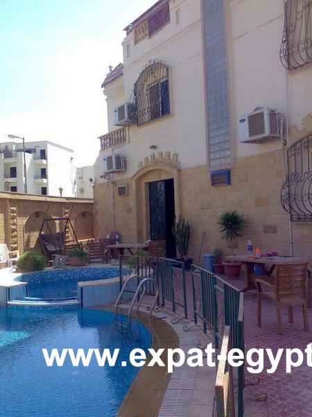 Fully Furnished Villa for Rent in Hadayek El Mohandseen