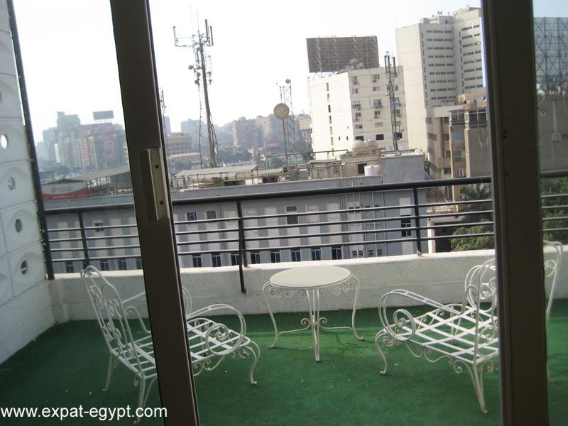 Zamalek Sunny Duplex 3 Bedrooms with Balcony