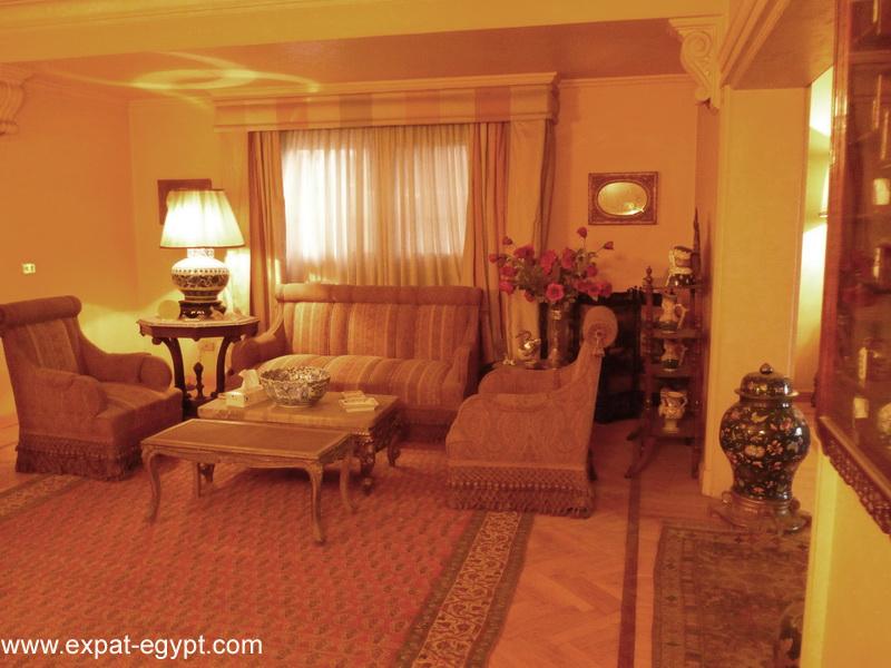 Zamalek – Overlooking Gezira Club Apartment For Rent or Sale