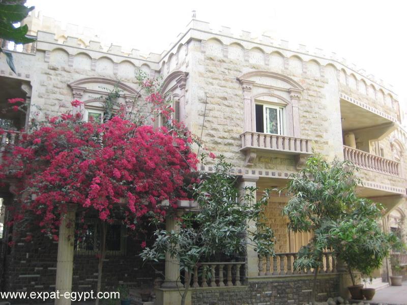 Maadi Sarayat – Large Villa  for Rent with Private Garden and Swimming Pool