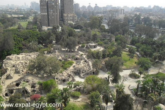 Duplex for Rent in Zamalek overlooking view Fish Garden