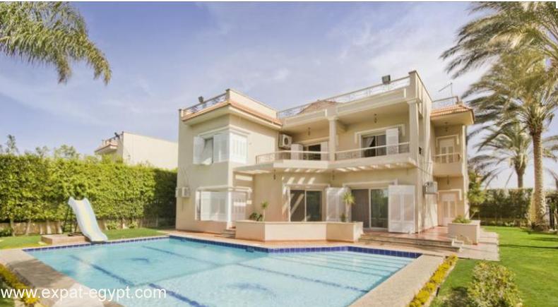 Villa located in Golf El Solaimanya’ for Rent Alex Deasert Road Egypt