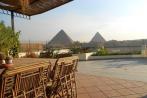 Duplex Great Pyramids View  Large Roof Garden Terrace for Rent in Midan El Remaya ,Giza 