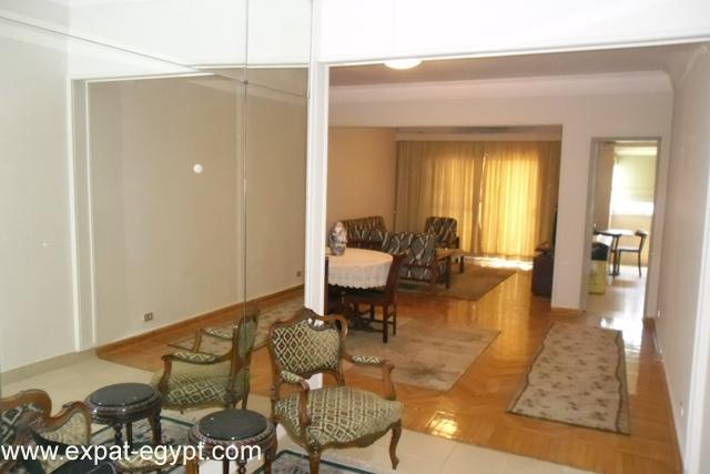 Apartment for Rent in Zamalek with amazing Nile View
