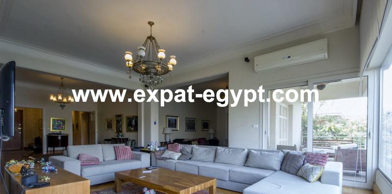 شقة فاخرة بفرش حديث جدا للايجار فى الزمالك ، القاهرة
