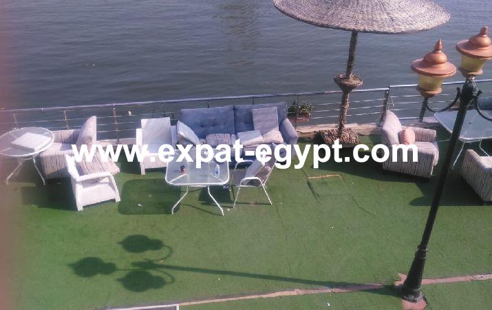 Restaurant on the Nile for rent or sale in Dokki Giza, Cairo Egypt