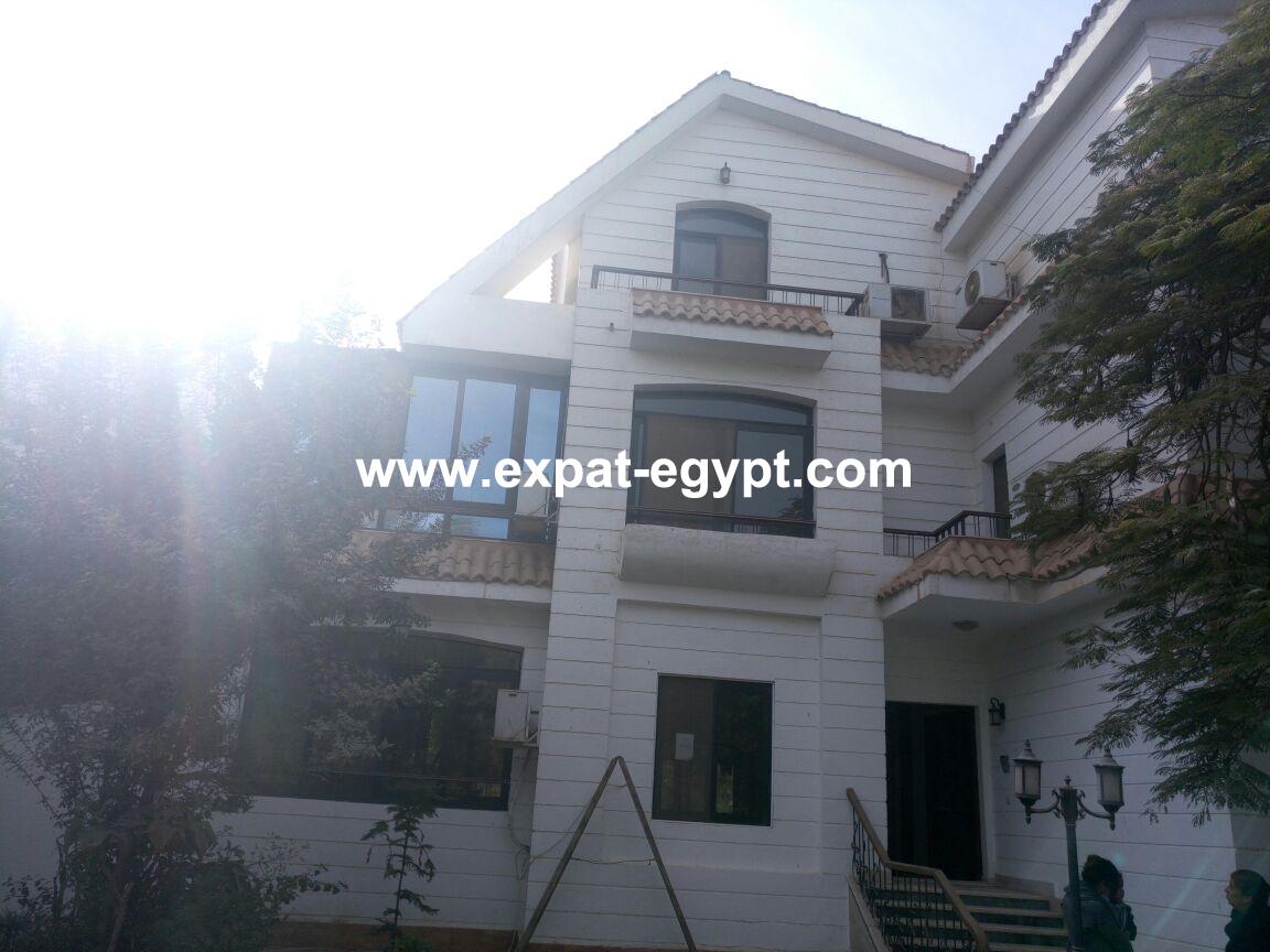 Luxury Villa for rent in Aziziyah , Cairo Alex Road , Giza , Egypt .