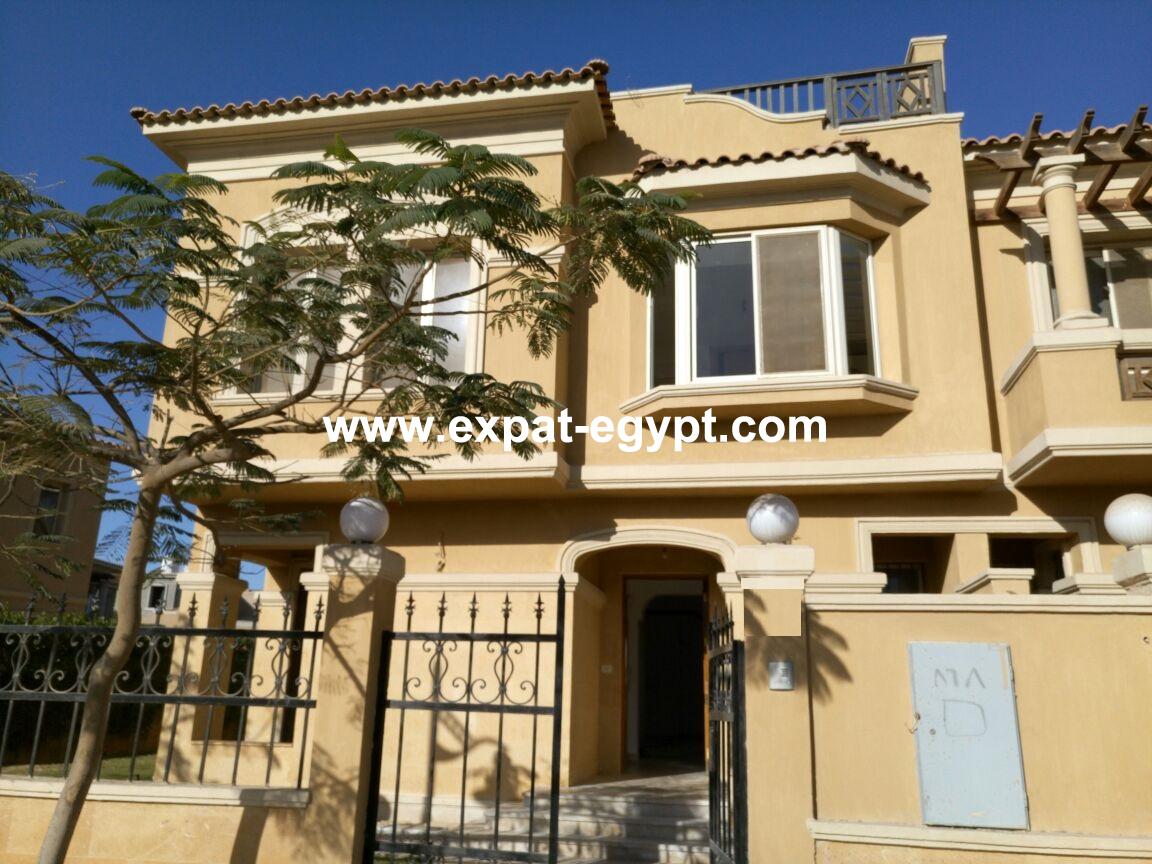 Townhouse for rent in Meadows Park , Giza , Cairo Alex Road , Egypt .