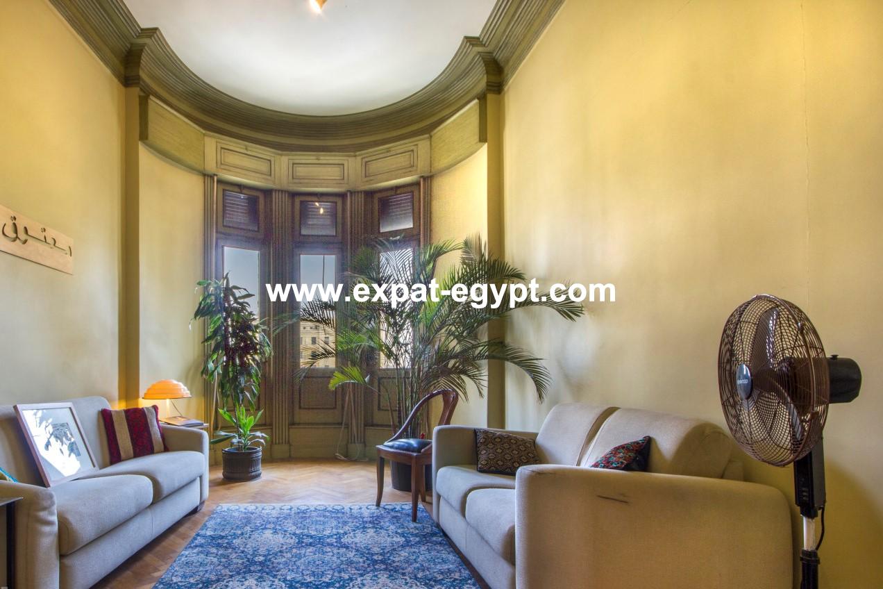 High Ceiling Apartment for Rent in Downtown, Cairo, Egypt