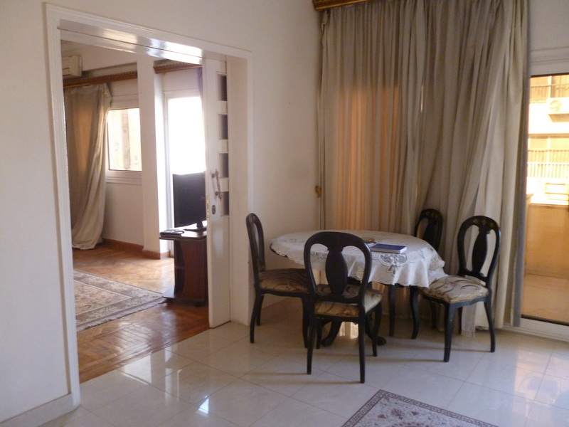 Sunny Furnished Apartment for Rent in Zamalek, Cairo, Egypt