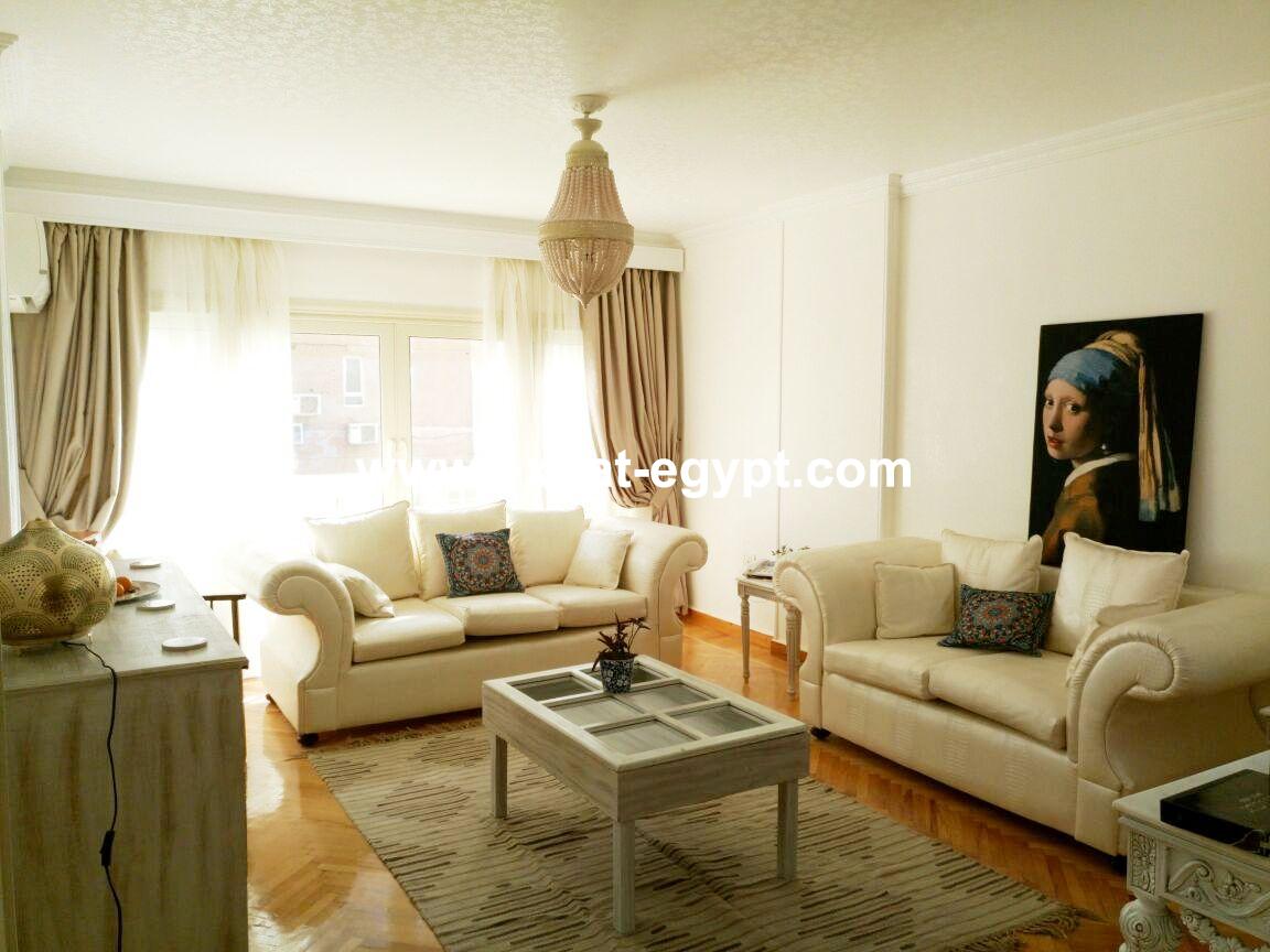 Modern Furnished Apartment for rent in Zamalek, Cairo, Egypt