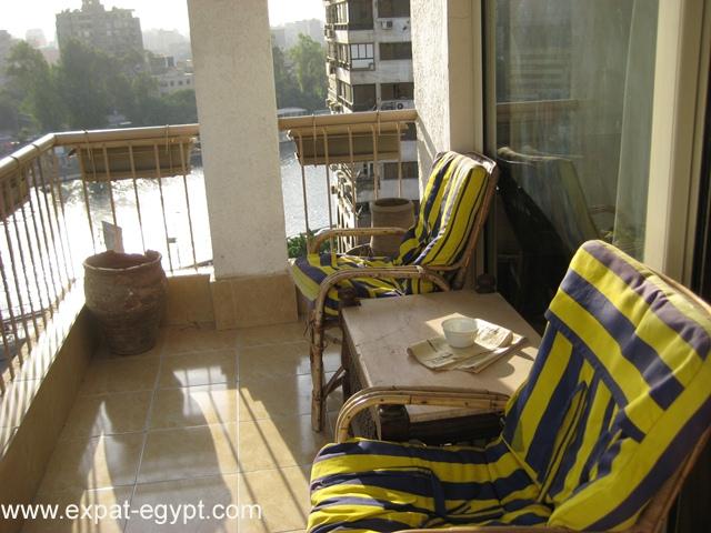 Apartment for Rent in Zamalek with Nile View