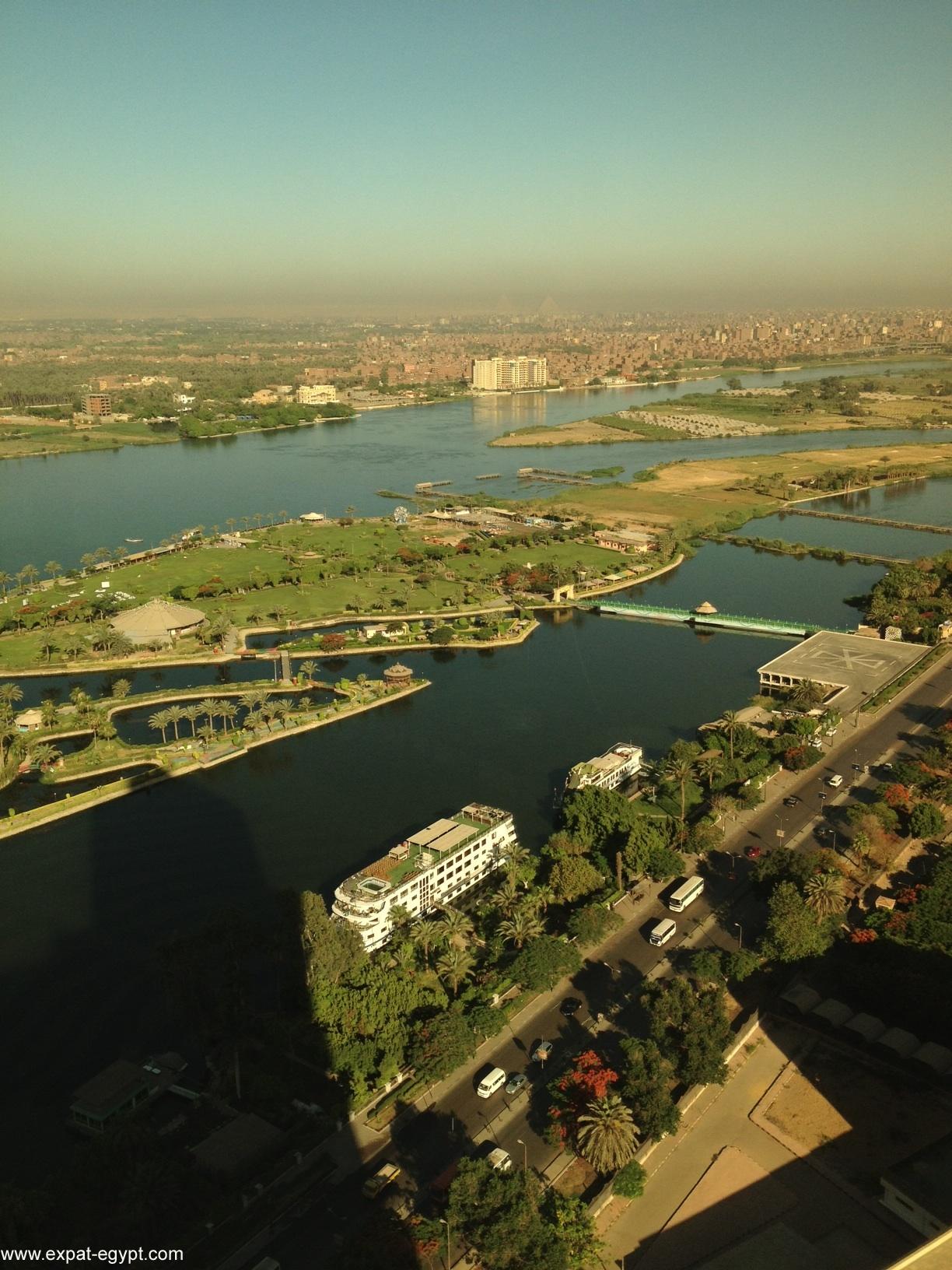 Egypt, Maadi Corniche el Nile, Amazing apartment with Panoramic Nile views