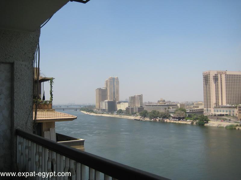  Zamalek,  Spacious  3 Bedrooms Incredible Nile views For Rent.