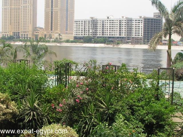 For Rent  Super Luxury Duplex  with Garden  in front of the Nile  