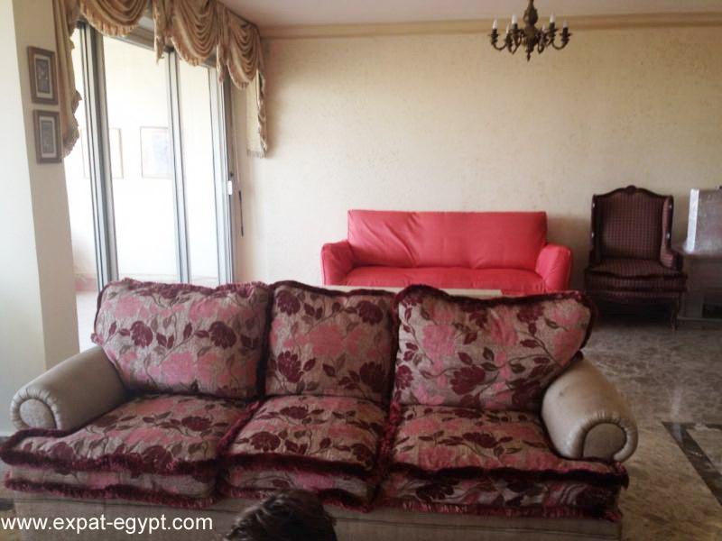 Apartment for Rent in Zamalek 3 Bedrooms