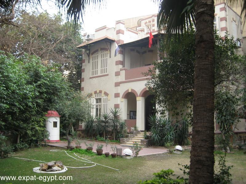 Villa for rent in Zamalek, Cairo Egypt