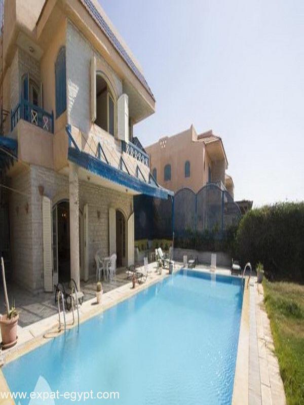 Villa for Sale in Nice Resort in North Coast with a Large Swimming Pool