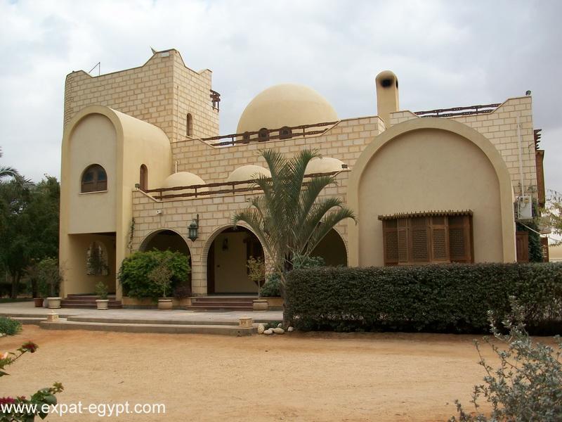 Mansion For Sale  on the Cairo-Alexandria Desert Road 
