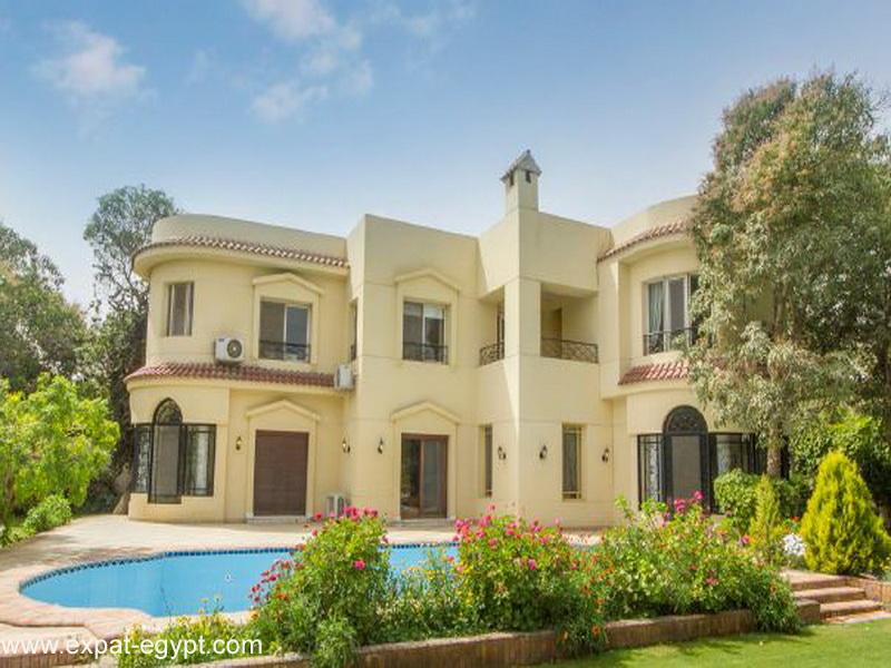 Villa for rent  i n Garana Compound Cairo Alex Desert Road, Egypt