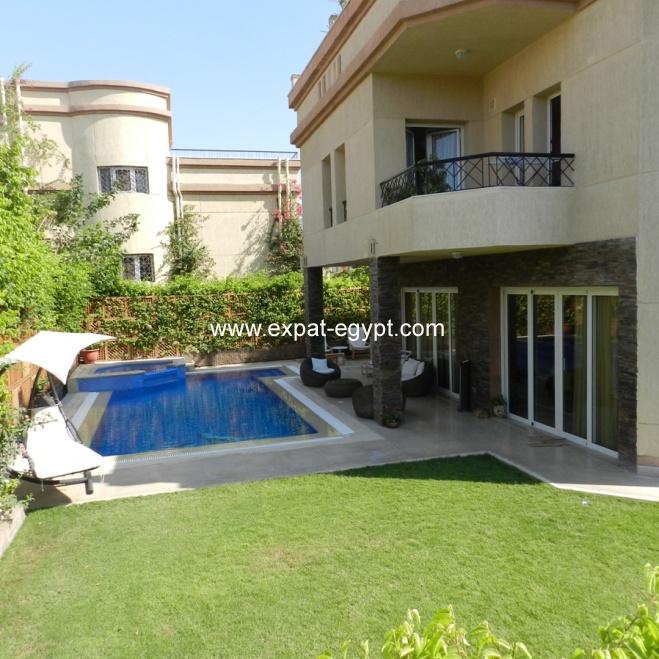 Distinguished Villa for Rent in Rehab City, Cairo, Egypt