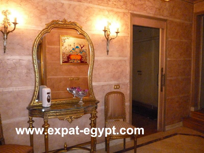 Furnished apartment for Rent in El Zamalek.