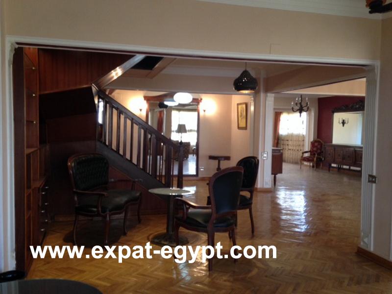 Fully Furnished Duplex for Rent in El Zamalek