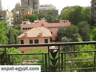 Zamalek 2 bedrooms with Amazing garden View for Rent
