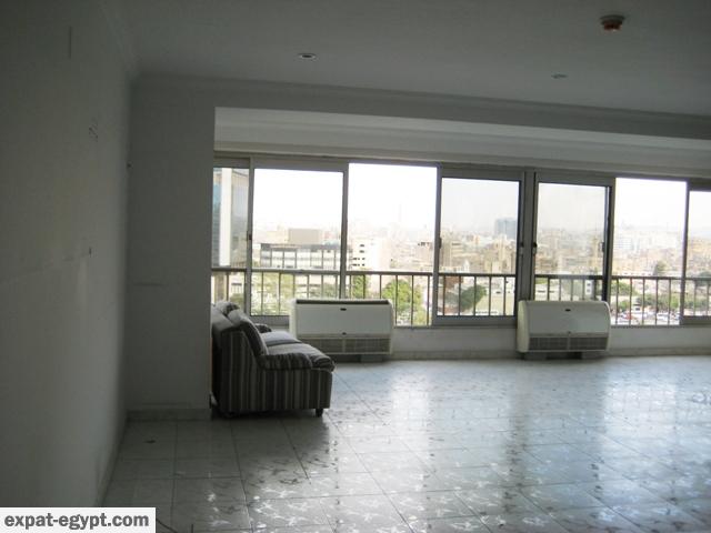 Nile view in zamalek apartment for rent