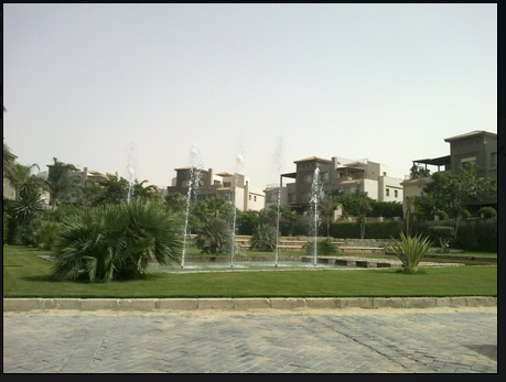 New Apartment Ground Floor in Palm Hills Bamboo for rent at 6 October 