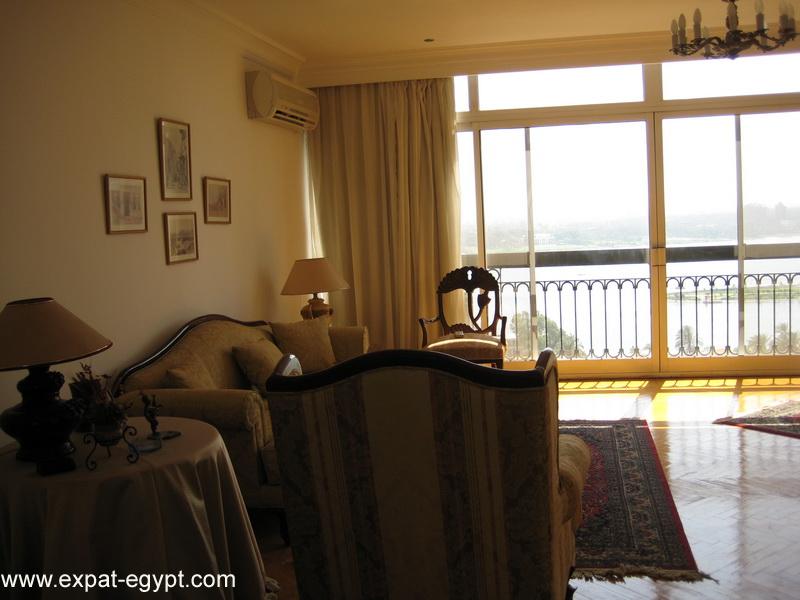 Maadi- Apartment Amazing Views 3 bed For Rent