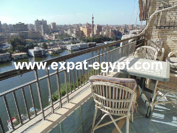 Overlooking Nile Apartment for rent in Zamalek, Cairo, Egypt 