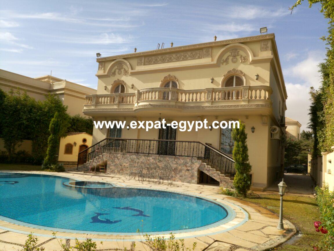 Luxury Villa for Sale in Rawdah in 6 th of October City , Giza , Egypt .