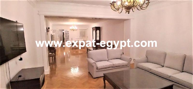 Nile view Apartment for Rent in Zamalek, Cairo