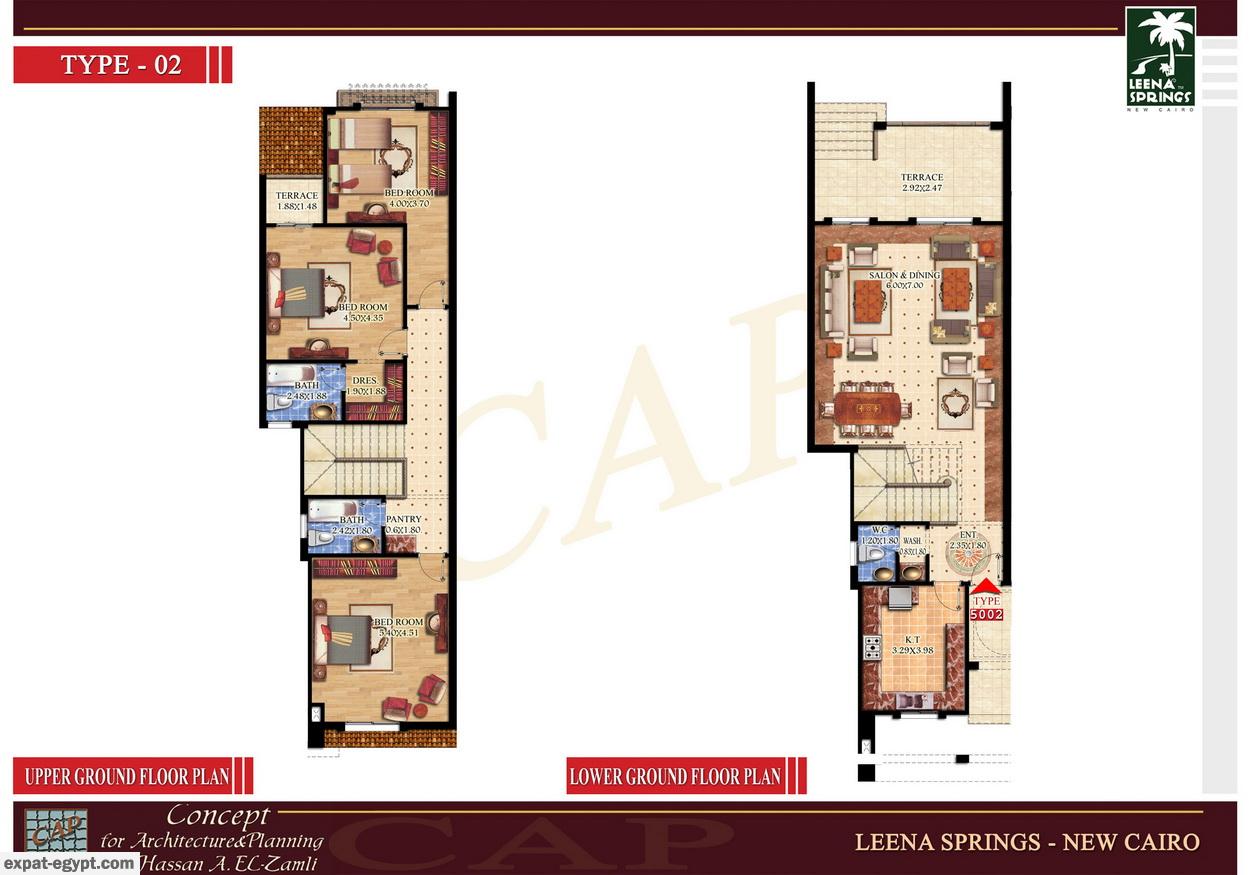 Amazing Duplex 255 m2 in New Cairo 