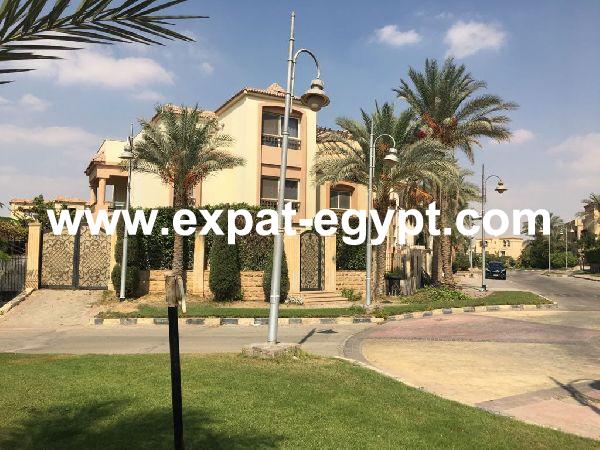 For rent fully furnished villa super lux in Katameya residence, New Cairo