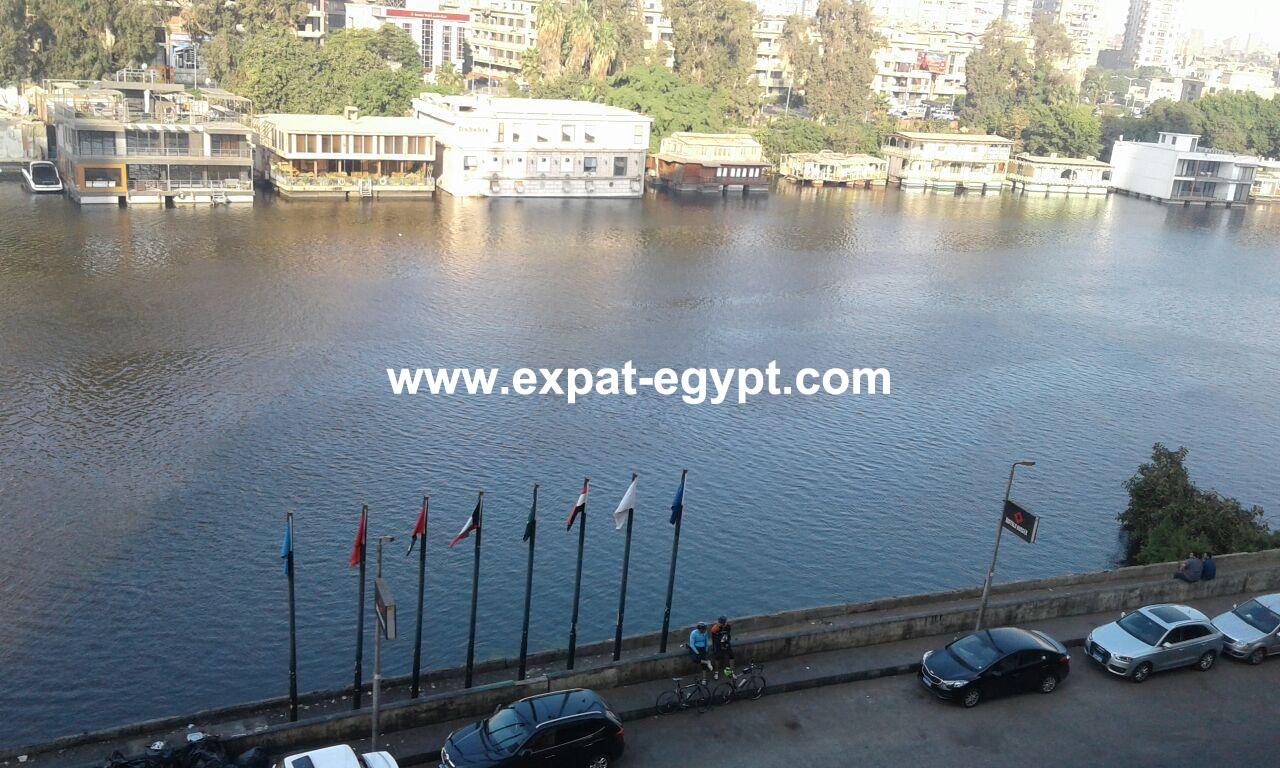 Nile view Apartment for sale in Zamalik , Cairo , Egypt .