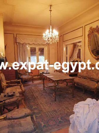 Luxurious high ceiling apartment for sale in Zamalek, Cairo, Egypt 